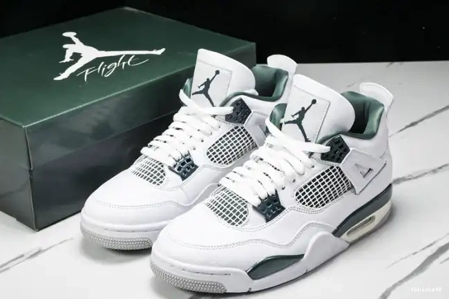 Rep TBkick Green Air 4 FQ8138-103 Oxidized Jordan 0430